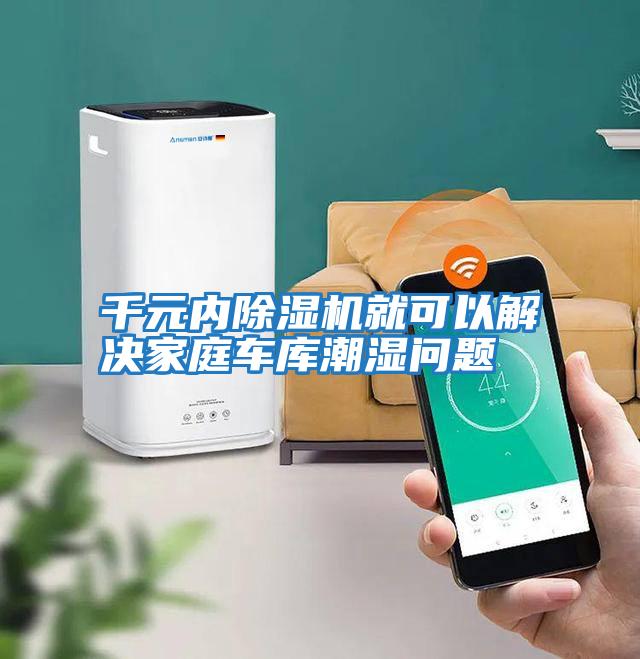千元內除濕機就可以解決家庭車庫潮濕問題