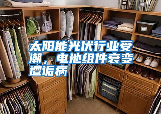 太陽能光伏行業(yè)受潮，電池組件衰變?cè)庠嵅?/></p>
						    <p style=