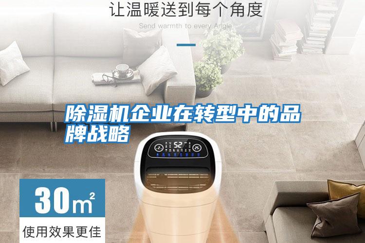 除濕機企業在轉型中的品牌戰略