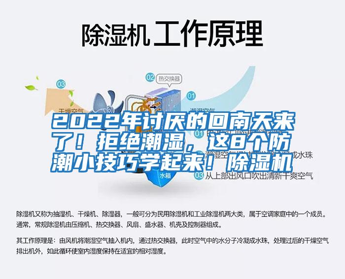 2022年討厭的回南天來了！拒絕潮濕，這8個防潮小技巧學(xué)起來！除濕機(jī)