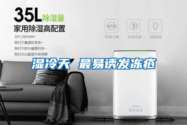 濕冷天 最易誘發凍瘡