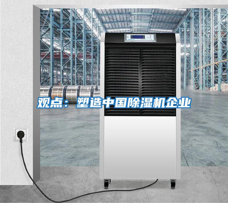 觀點：塑造中國除濕機企業(yè)