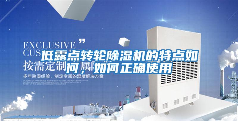 低露點轉輪除濕機的特點如何，如何正確使用