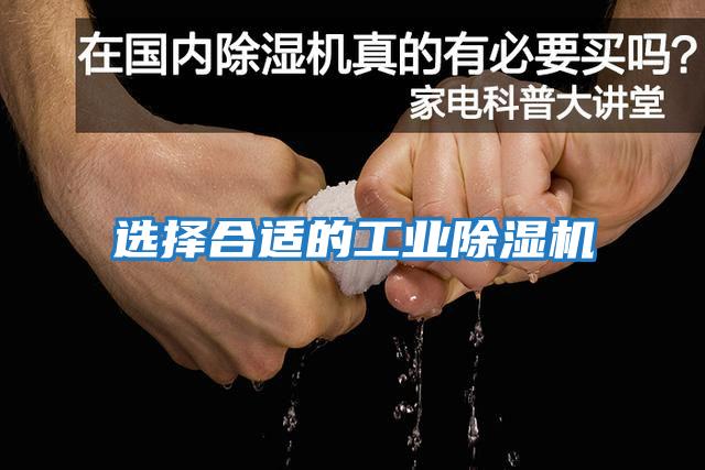 選擇合適的工業除濕機
