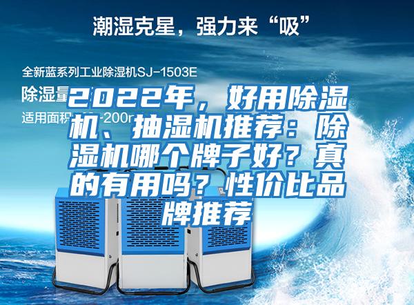 2022年，好用除濕機(jī)、抽濕機(jī)推薦：除濕機(jī)哪個牌子好？真的有用嗎？性價比品牌推薦