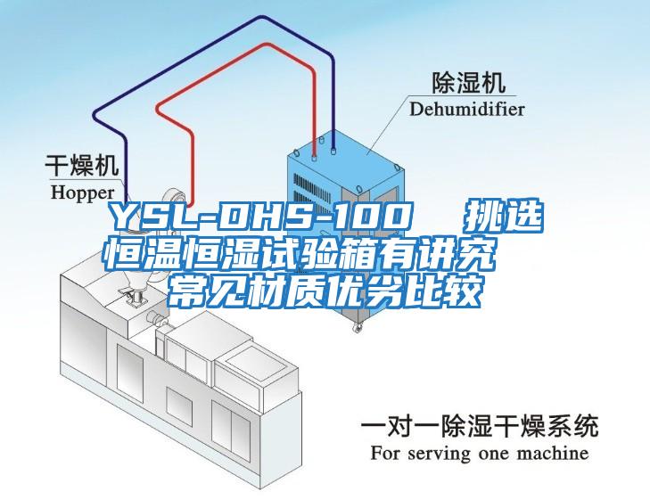 YSL-DHS-100  挑選恒溫恒濕試驗箱有講究  常見材質優劣比較