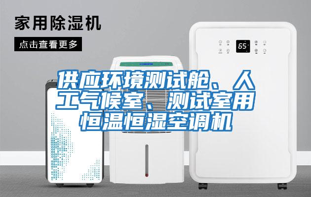 供應(yīng)環(huán)境測試艙、人工氣候室、測試室用恒溫恒濕空調(diào)機(jī)
