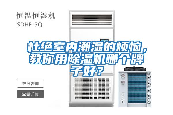 杜絕室內潮濕的煩惱，教你用除濕機哪個牌子好？
