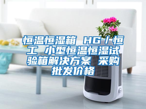 恒溫恒濕箱 HG／恒工 小型恒溫恒濕試驗箱解決方案 采購批發價格