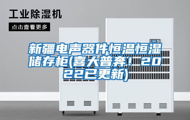 新疆電聲器件恒溫恒濕儲存柜(喜大普奔！2022已更新)
