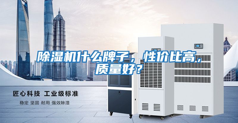 除濕機什么牌子，性價比高，質量好？
