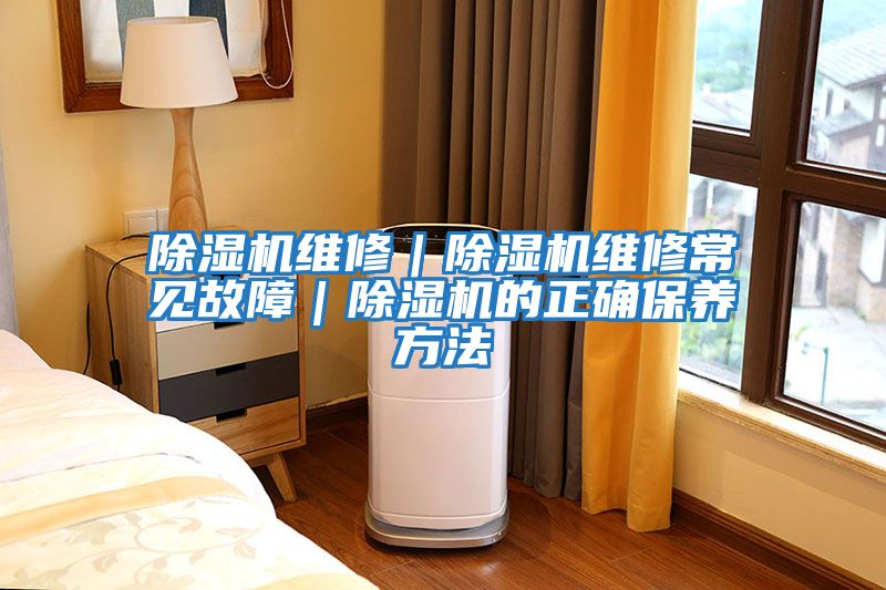 除濕機維修｜除濕機維修常見故障｜除濕機的正確保養方法